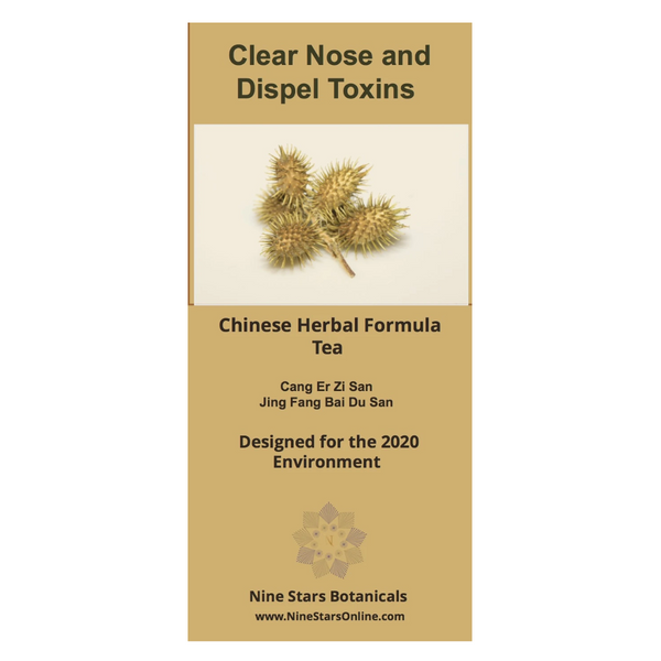 Clear Nose and Dispel Toxins Chinese Herb Tea
